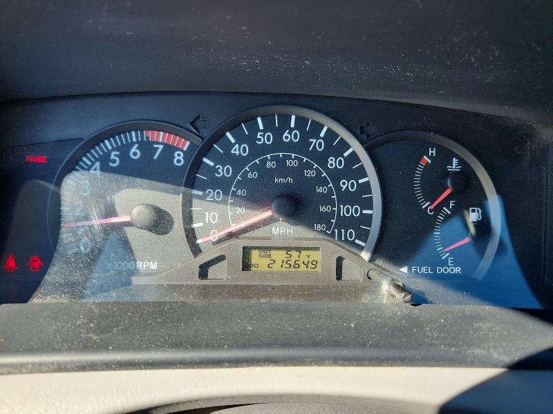 2003 Toyota Corolla VIN JTDBR32E832015587 COPART salvage auction — REAR END, Co - Salvage Title, sold $650 on 2026-07-08 (photo 9)