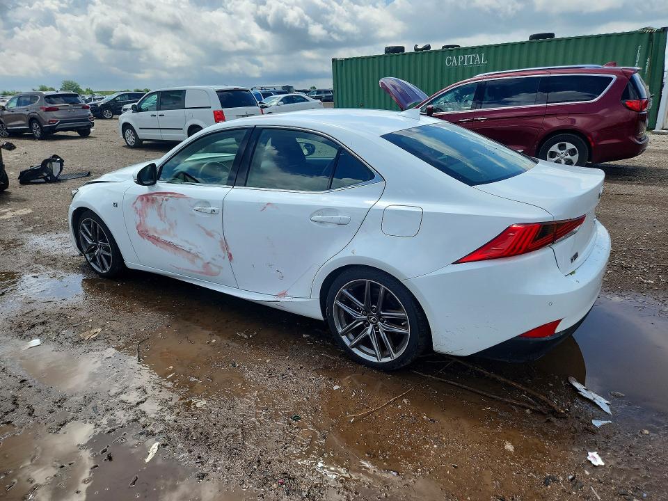 2020 Lexus Is VIN JTHG81F25L5040845 COPART salvage auction — FRONT END, Il - Salvage Certificate, sold $7,700 on 2026-07-21 (photo 2)