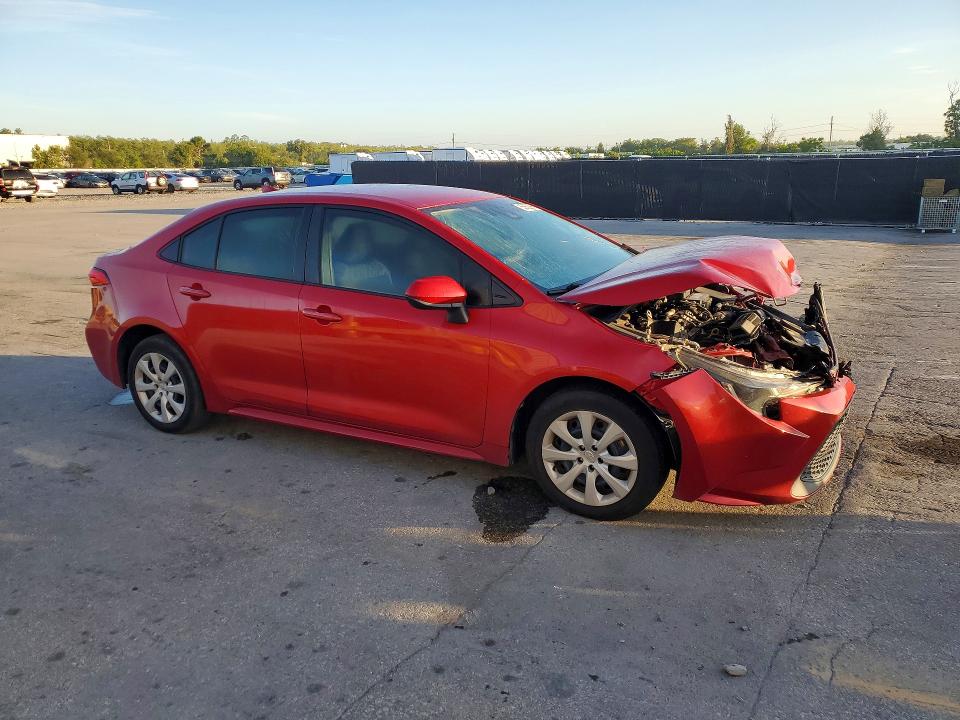 2020 Toyota VIN JTDEPRAE4LJ113562 COPART salvage auction — FRONT END, Fl - Certificate Of Destruction, sold $3,050 on 2026-07-14 (photo 4)