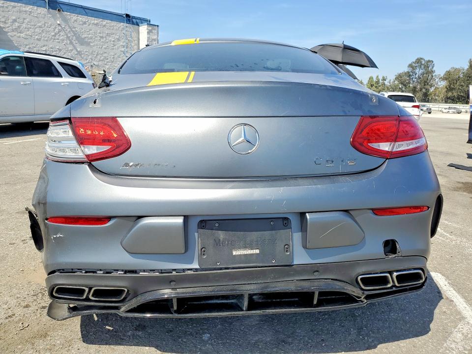 2017 Mercedes-benz C class VIN WDDWJ8HB9HF428675 COPART salvage auction — ALL OVER, CA - SALVAGE CERTIFICATE, sold $8,200 on 2026-07-14 (photo 6)