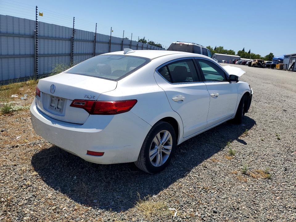 2013 Acura VIN 19VDE1F36DE017465 COPART salvage auction — FRONT END, Ca - Salvage Certificate, sold $975 on 2026-07-02 (photo 3)