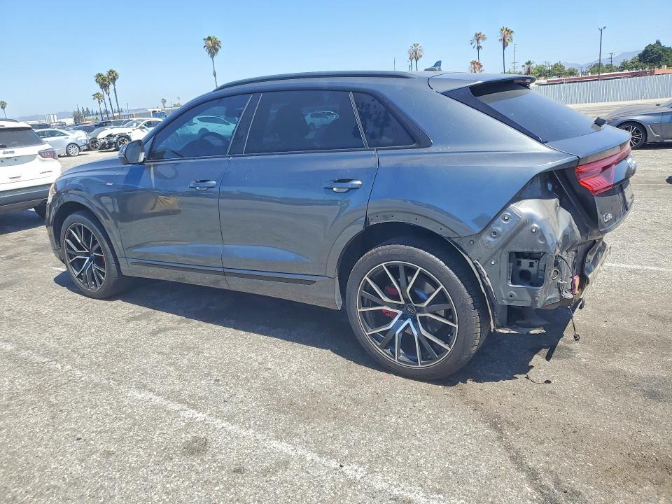 2019 Audi Q8 VIN WA1EVAF19KD020086 COPART salvage auction — REAR END, Ca - Salvage Certificate, sold $12,700 on 2026-07-28 (photo 2)