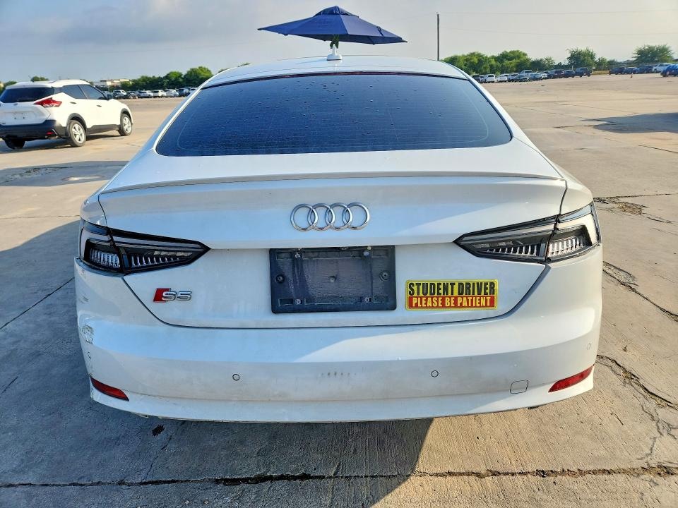2019 Audi VIN WAUC4CF59KA017492 COPART salvage auction — FRONT END, Tx - Salvage Vehicle Title, sold $6,200 on 2026-07-30 (photo 6)