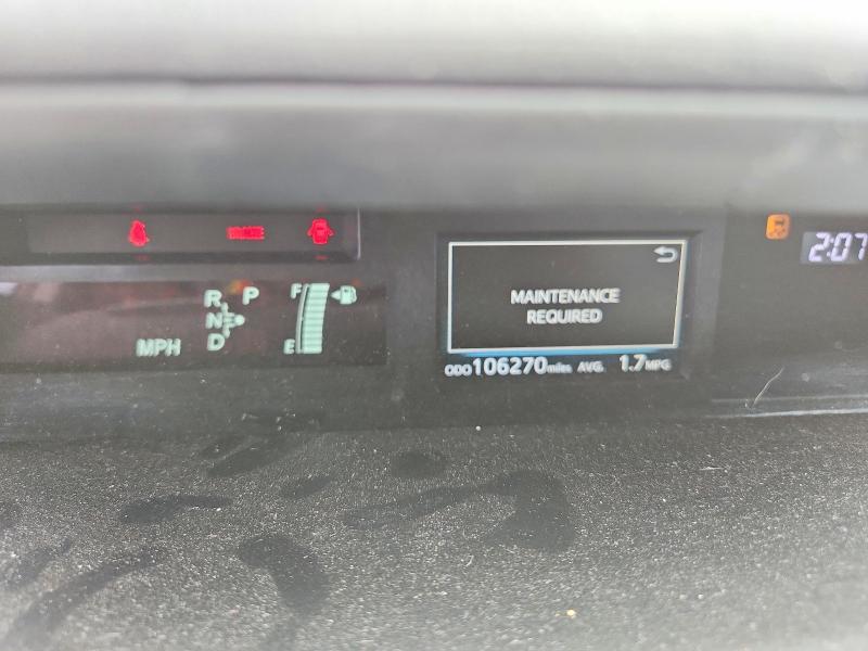 2015 Toyota Prius VIN JTDZN3EU4FJ037321 COPART salvage auction — MINOR DENT/SCRATCHES, Tn - Salvage Certificate, sold $3,950 on 2026-07-29 (photo 9)