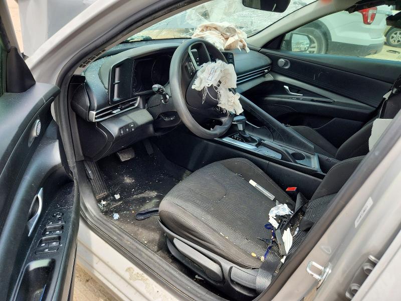2021 Hyundai Elantra VIN KMHLM4AG8MU153725 COPART salvage auction — FRONT END, Tx - Salvage Vehicle Title, sold $1,400 on 2026-07-03 (photo 8)