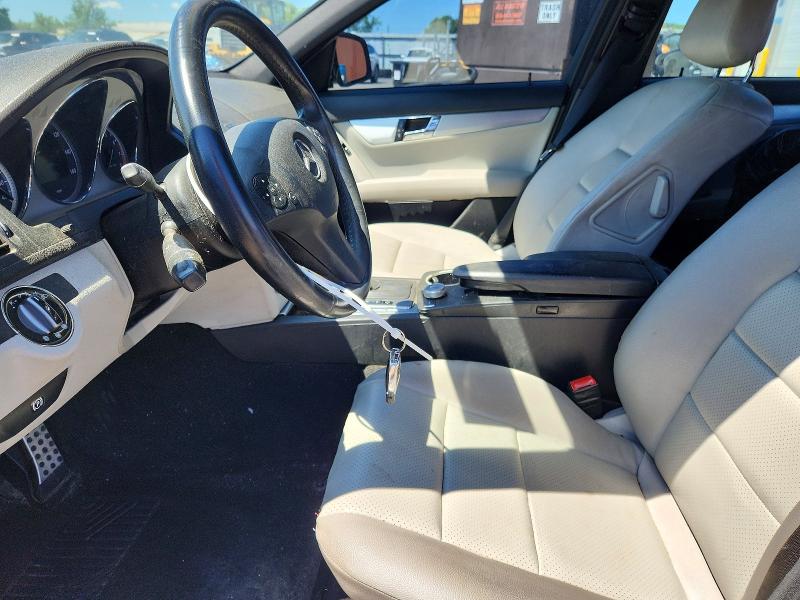 2009 Mercedes-benz C class VIN WDDGF54X19F233001 COPART salvage auction — REAR END, CT - CERT OF TITLE-SALVAGE, sold $450 on 2026-07-02 (photo 7)