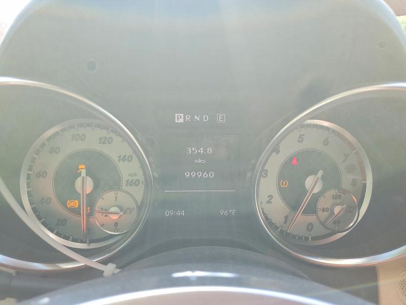 2012 Mercedes-benz Slk-klasse VIN WDDPK5HA9CF006339 COPART salvage auction — FRONT END, Nc - Salvage Certificate Of Title, sold $1,800 on 2026-07-31 (photo 9)