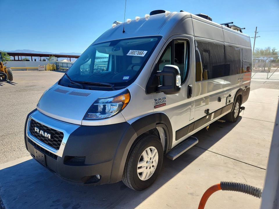 2021 Ram Promaster city VIN 3C6MRVUG6ME557365 COPART salvage auction — MINOR DENT/SCRATCHES, AZ - CERTIFICATE OF TITLE, sold $32,500 on 2026-07-28 (photo 1)