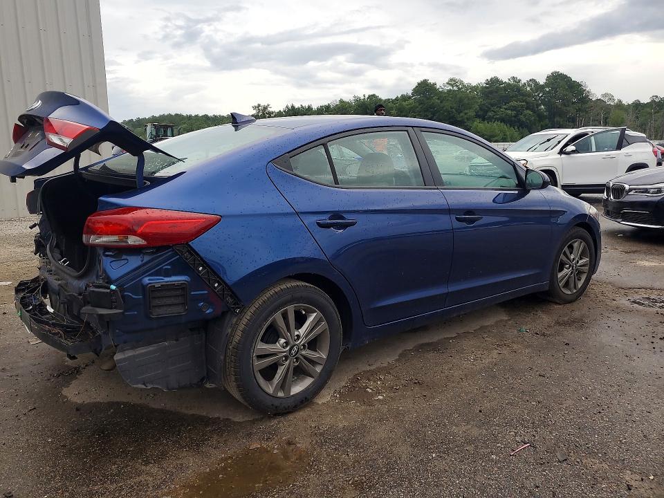 2017 Hyundai VIN 5NPD84LF3HH080488 COPART salvage auction — REAR END, Sc - Cert Of Title-Salvage, sold $200 on 2026-07-22 (photo 3)