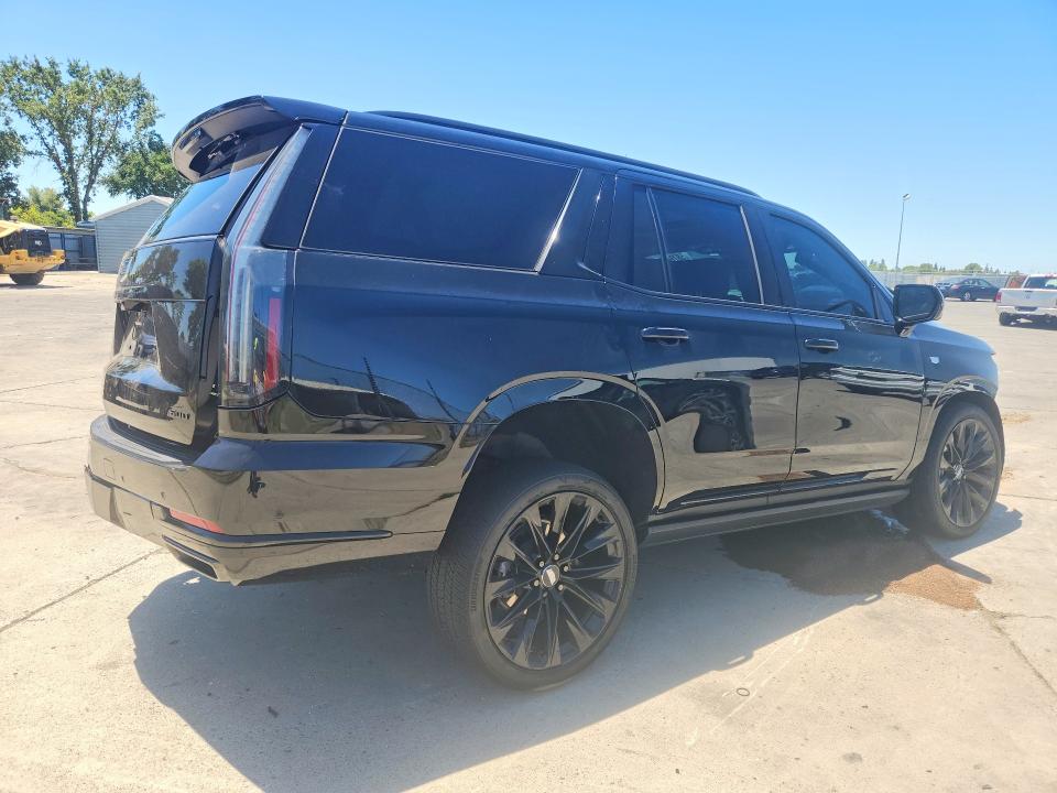 2025 Cadillac Escalade VIN 1GYS9GRL6SR346003 COPART salvage auction — FRONT END, Ca - Salvage Certificate, sold $41,000 on 2026-09-14 (photo 3)