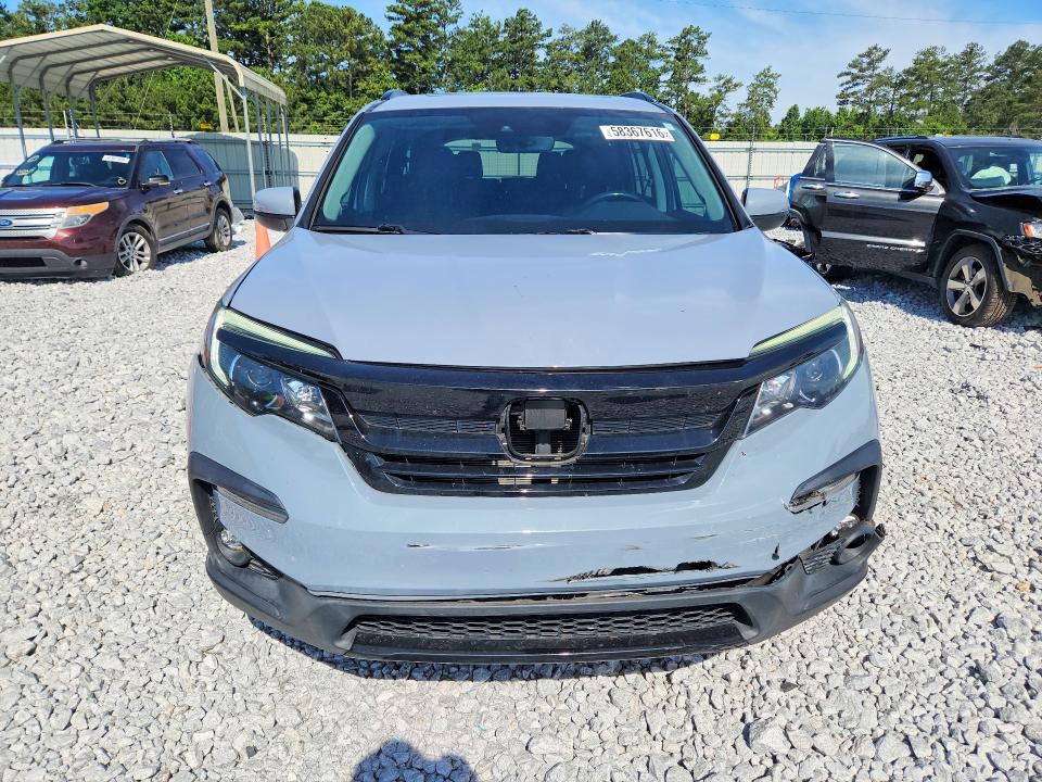 2022 Honda Pilot VIN 5FNYF5H27NB015950 COPART salvage auction — FRONT END, Ga - Cert Of Title-Salvage, sold $10,300 on 2026-07-28 (photo 5)