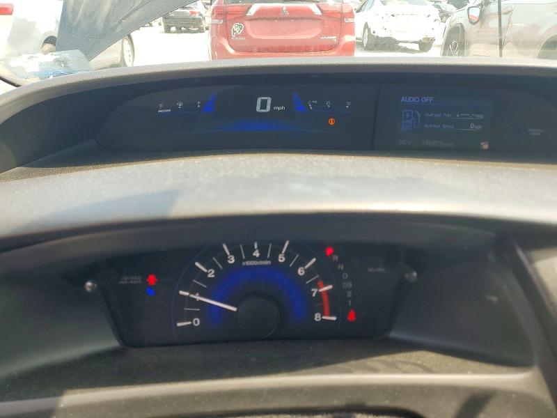 2013 Honda Civic VIN 2HGFB2F56DH524727 COPART salvage auction — FRONT END, Ma - Certificate Of Title, sold $1,150 on 2026-07-06 (photo 9)