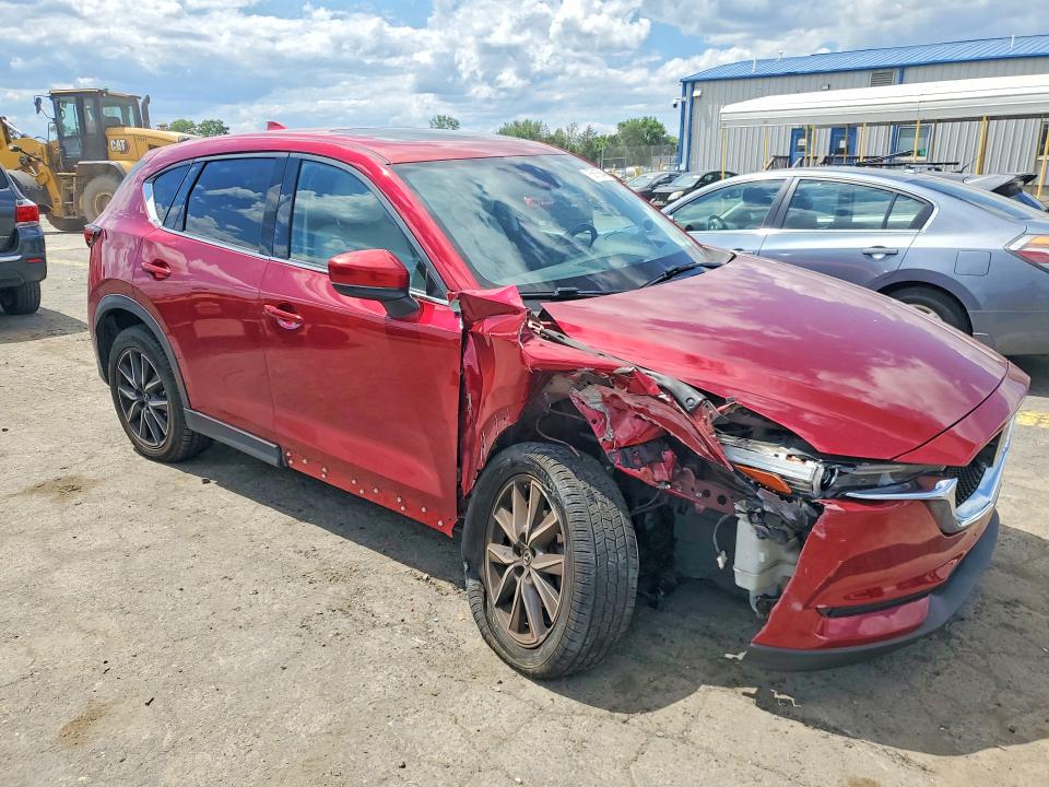2017 Mazda Cx-5 VIN JM3KFADL5H0186347 COPART salvage auction — FRONT END, Pa - Certificate Of Salvage, sold $3,900 on 2026-07-31 (photo 4)