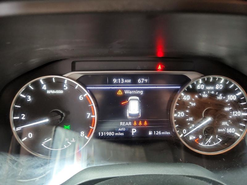 2021 Nissan Rogue VIN JN8AT3BB8MW207125 COPART salvage auction — FRONT END, Mi - Certificate Of Title, sold $3,750 on 2026-07-10 (photo 9)