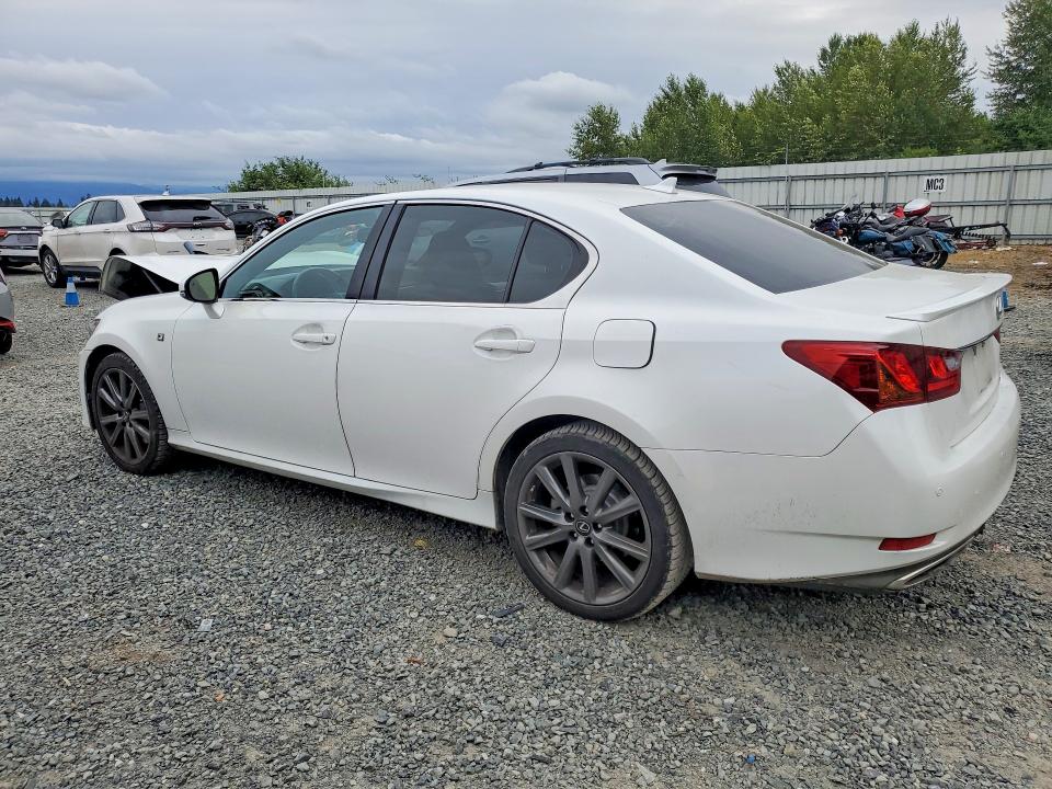 2013 Lexus Gs VIN JTHCE1BL7D5006199 COPART salvage auction — FRONT END, WA - BILL OF SALE, sold $4,750 on 2026-07-27 (photo 2)