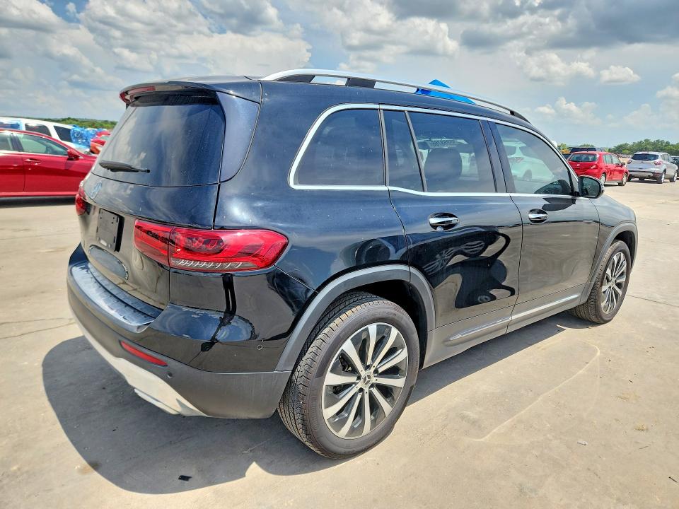 2021 Mercedes-benz Glb VIN W1N4M4GB6MW144717 COPART salvage auction — MECHANICAL, Tx - Certificate Of Title (P), sold $10,300 on 2026-07-08 (photo 3)