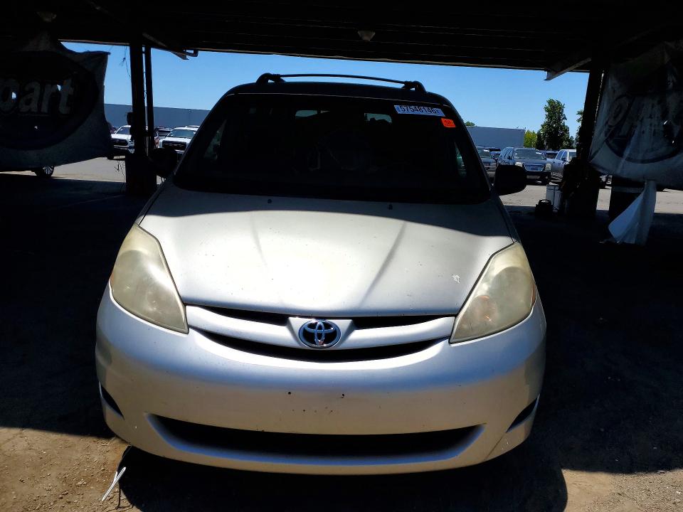 2008 Toyota Sienna VIN 5TDZK23C68S182248 COPART salvage auction — VANDALISM, Ca - Salvage Certificate, sold $550 on 2026-07-07 (photo 5)