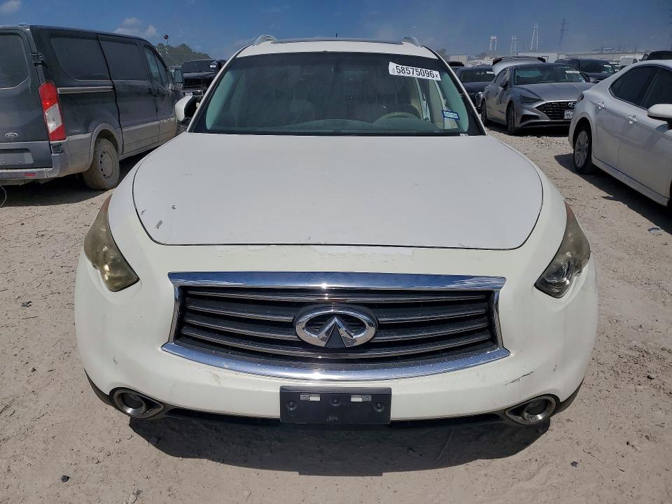 2012 Infiniti Fx VIN JN8AS1MW4CM151993 COPART salvage auction — SIDE, Tx - Salvage Vehicle Title, sold $950 on 2026-07-31 (photo 5)
