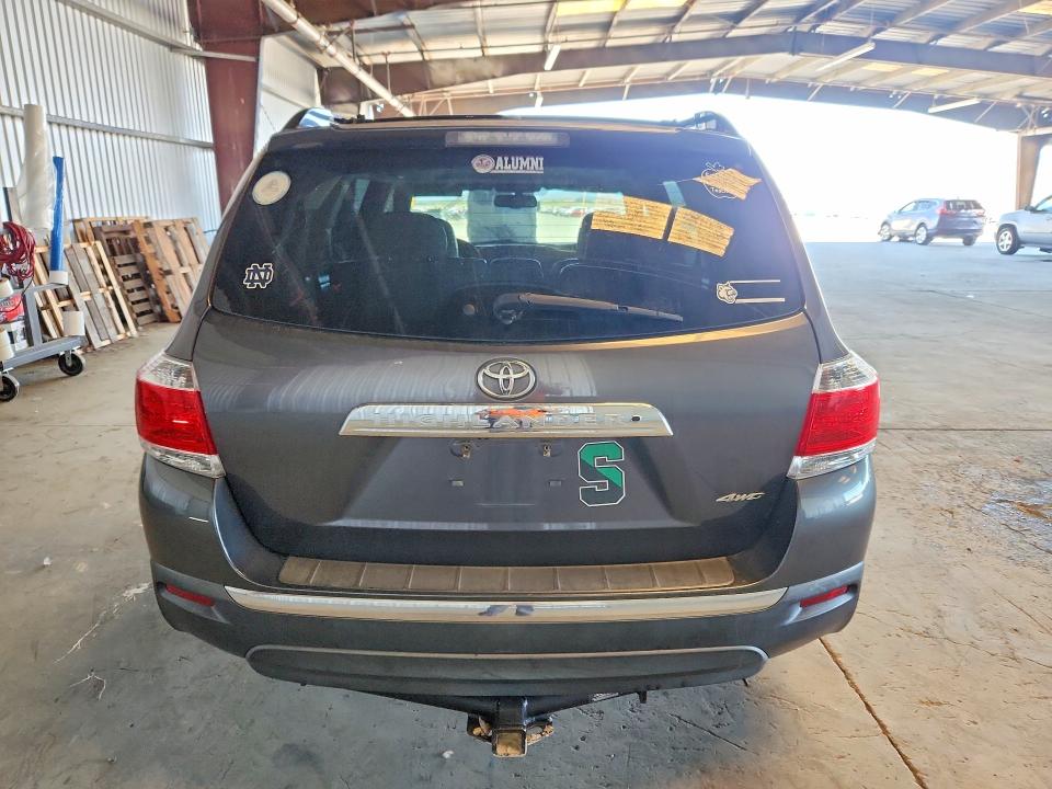 2011 Toyota Highlander VIN 5TDBK3EH0BS066289 COPART salvage auction — SIDE, Ca - Salvage Certificate, sold $2,500 on 2026-07-13 (photo 6)