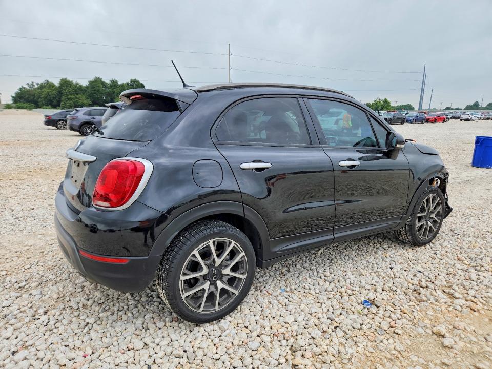 2017 Fiat 500 VIN ZFBCFXCB2HP582092 COPART salvage auction — FRONT END, Tx - Salvage Vehicle Title, sold $1,100 on 2026-08-13 (photo 3)