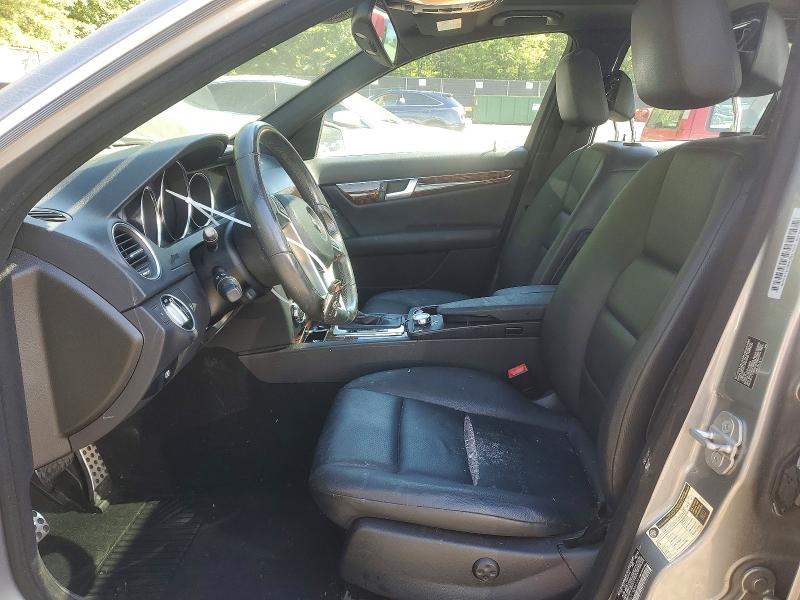 2012 Mercedes-benz VIN WDDGF8BB7CR204164 COPART salvage auction — REAR END, Md - Cert Of Salvage > 75% Damage, sold $600 on 2026-07-24 (photo 7)