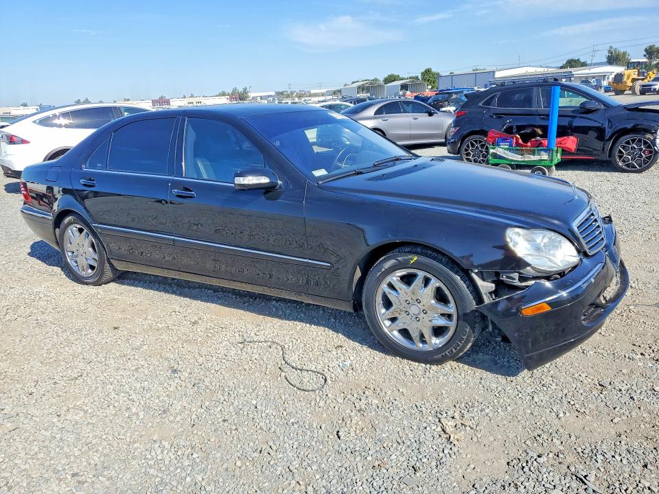 2003 Mercedes-benz S class VIN WDBNG75J73A316035 COPART salvage auction — FRONT END, CA - SALVAGE CERTIFICATE, sold $275 on 2026-07-21 (photo 4)