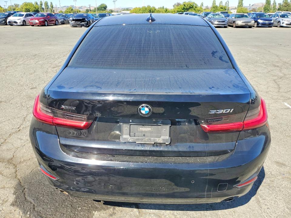 2020 BMW 3er VIN 3MW5R7J00L8B22173 COPART salvage auction — FRONT END, Ca - Salvage Certificate, sold $6,400 on 2026-07-10 (photo 6)