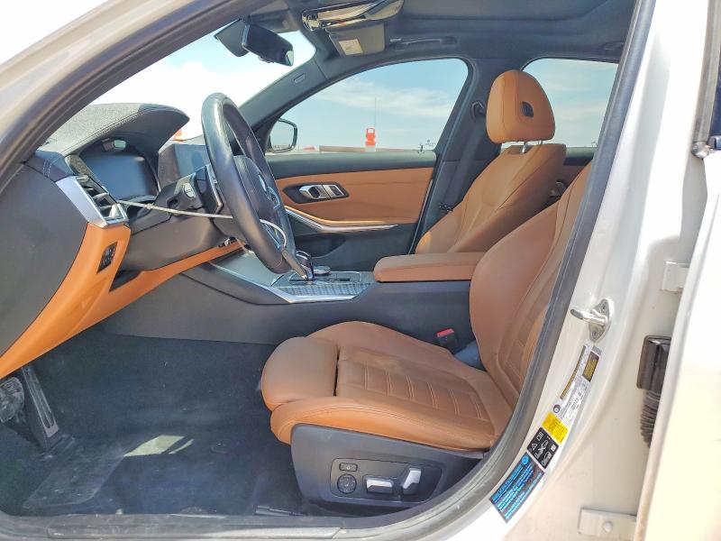 2021 BMW VIN 3MW5U9J01M8C14596 COPART salvage auction — FRONT END, TX - SALVAGE VEHICLE TITLE, sold $24,900 on 2026-09-16 (photo 7)