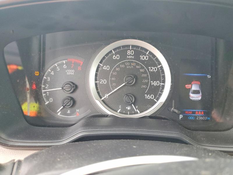 2022 Toyota VIN JTDEPMAE4NJ201954 COPART salvage auction — SIDE, Nj - Cert Of Title-Salvage, sold $225 on 2026-07-29 (photo 9)