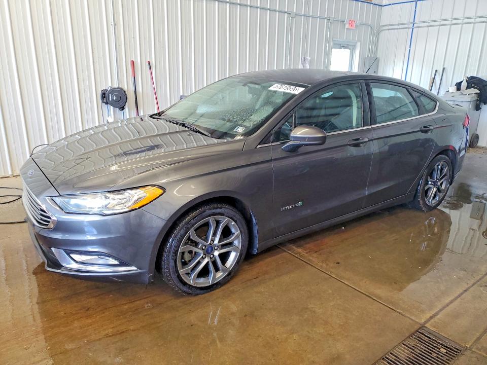 2017 Ford Fusion VIN 3FA6P0LU1HR374266 COPART salvage auction — MECHANICAL, Pa - Cert Of Title (P), sold $2,300 on 2026-07-19 (photo 1)