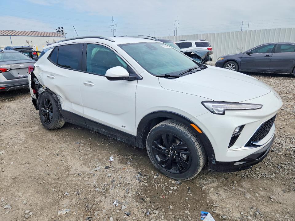 2025 Buick Encore VIN KL4AMESL7SB044317 COPART salvage auction — REAR END, Oh - Certificate Of Title (P), sold $9,200 on 2026-07-10 (photo 4)