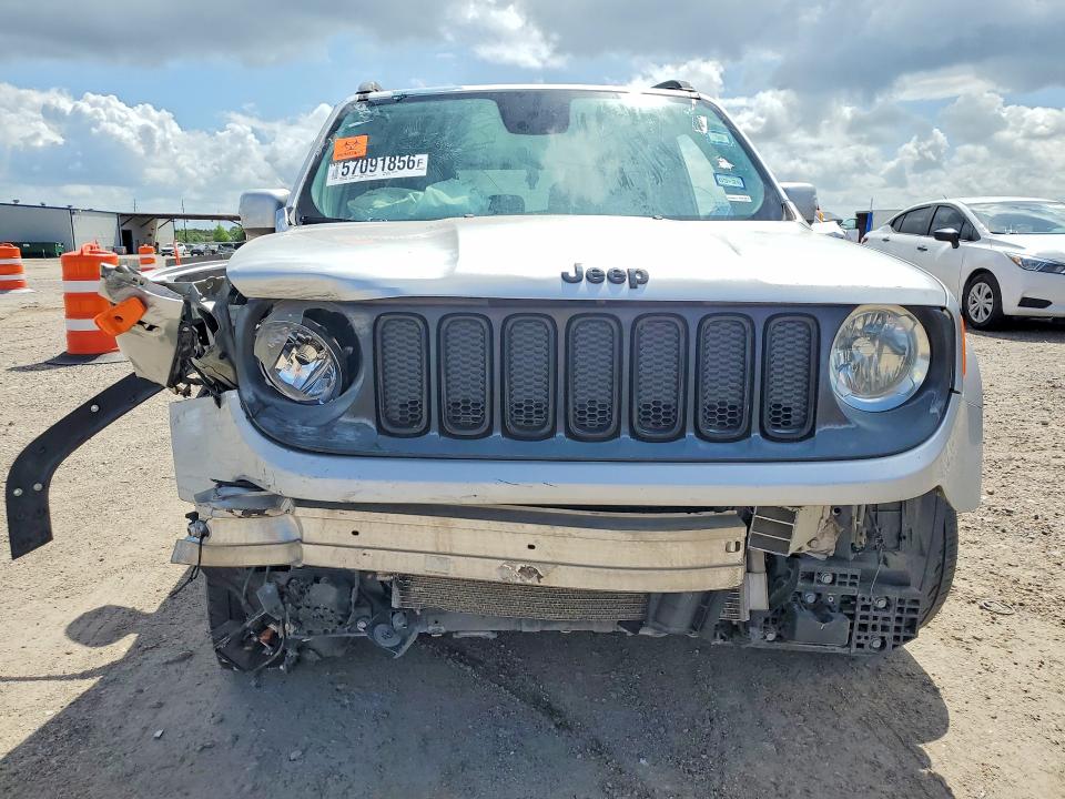 2017 Jeep Renegade VIN ZACCJABB3HPG50297 COPART salvage auction — FRONT END, Tx - Salvage Vehicle Title, sold $650 on 2026-08-13 (photo 5)
