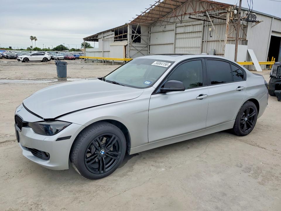 2013 BMW 3 series VIN WBA3B5G51DNS04933 COPART salvage auction — FRONT END, Tx - Salvage Vehicle Title, sold $975 on 2026-07-14 (photo 1)