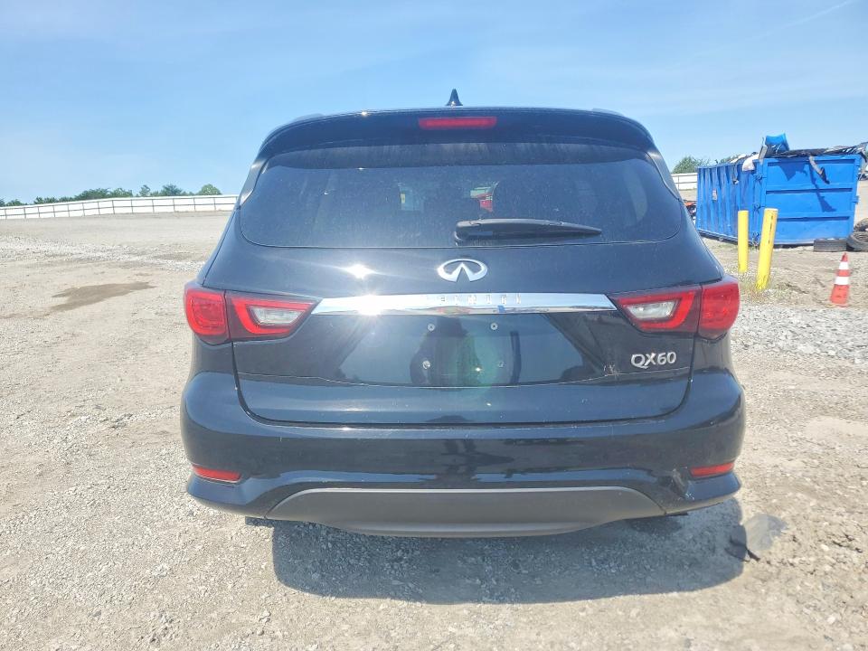 2019 Infiniti Qx60 VIN 5N1DL0MM1KC512241 COPART salvage auction — MINOR DENT/SCRATCHES, Salvage Title, sold $2,250 on 2026-07-09 (photo 6)