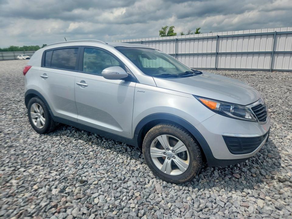 2013 Kia Sportage VIN KNDPBCA23D7545584 COPART salvage auction — UNDERCARRIAGE, Wi - Certificate Of Title, sold $2,500 on 2026-07-13 (photo 4)
