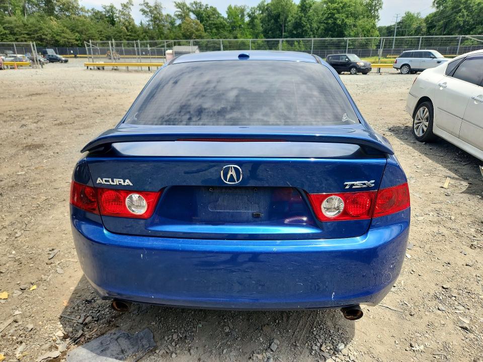 2005 Acura Tsx VIN JH4CL96845C032976 COPART salvage auction — FRONT END, Md - Cert Of Salvage > 75% Damage, sold $275 on 2026-07-10 (photo 6)