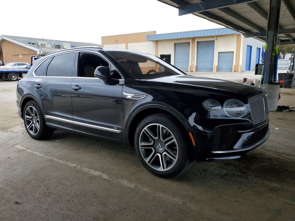 2021 Bentley VIN SJAAM2ZV8MC035958 COPART salvage auction — SIDE, Ca - Salvage Certificate, sold $59,500 on 2026-08-27 (photo 4)