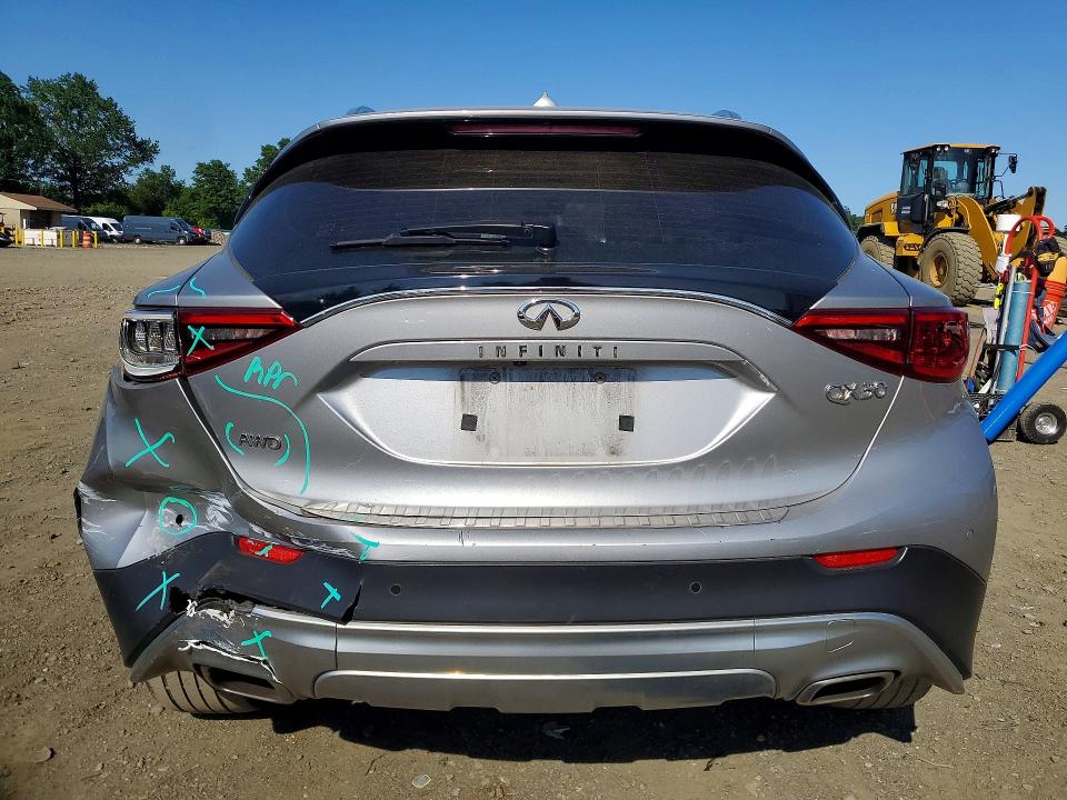 2018 Infiniti Qx30 VIN SJKCH5CR5JA052729 COPART salvage auction — REAR END, Nj - Cert Of Title-Salvage, sold $1,900 on 2026-07-13 (photo 6)
