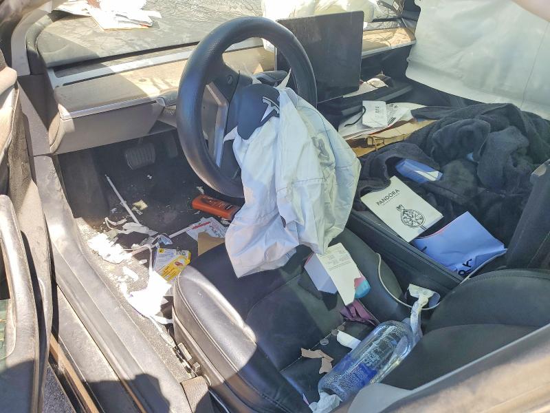 2023 Tesla Model 3 VIN 5YJ3E1EAXPF454712 COPART salvage auction — FRONT END, Ca - Acq Bos - Post Sale - Salvage, sold $2,300 on 2026-07-06 (photo 8)