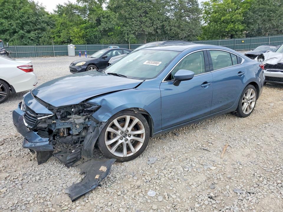 2016 Mazda VIN JM1GJ1V56G1475212 COPART salvage auction — FRONT END, Tn - Salvage Certificate, sold $1,150 on 2026-07-02 (photo 1)