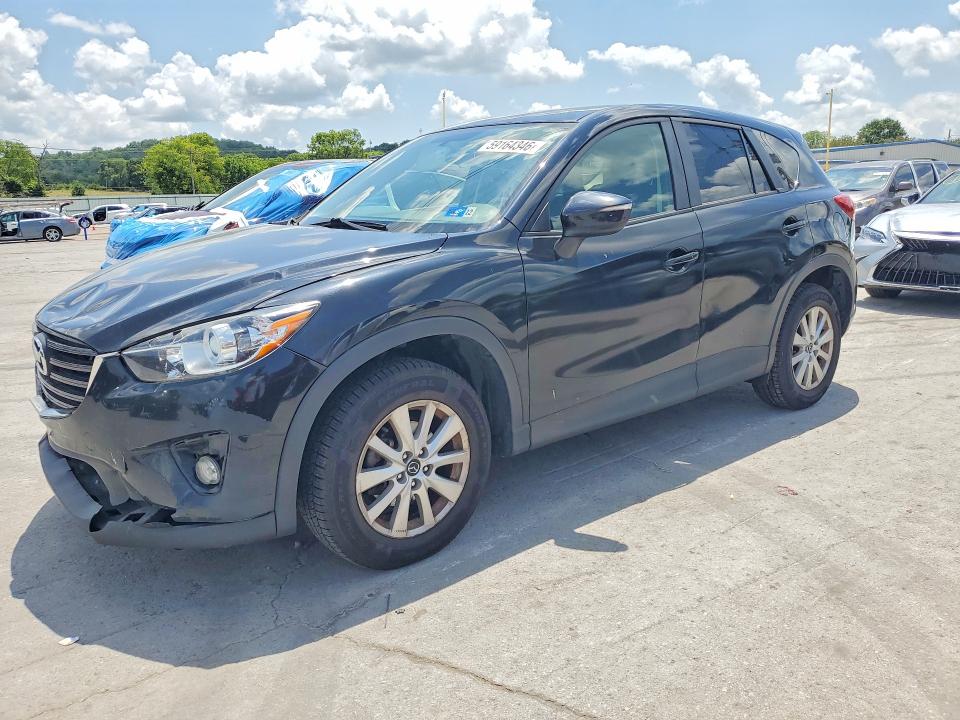 2016 Mazda Cx-5 VIN JM3KE4CYXG0829940 COPART salvage auction — FRONT END, Tn - Salvage Certificate, sold $375 on 2026-07-29 (photo 1)