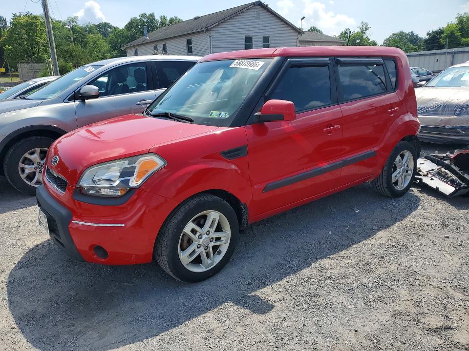 2011 Kia Soul VIN KNDJT2A29B7328566 COPART salvage auction — REAR END, Pa - Certificate Of Salvage, sold $800 on 2026-07-06 (photo 1)