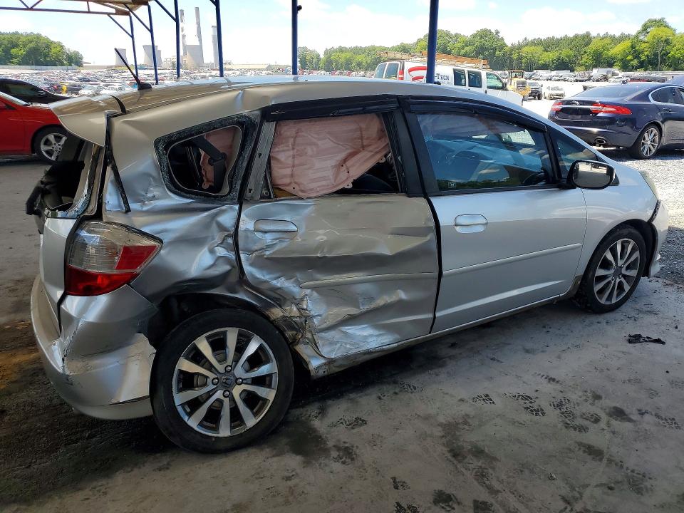 2013 Honda Fit VIN JHMGE8H52DC056605 COPART salvage auction — SIDE, Ga - Cert Of Title-Salvage, sold $1,000 on 2026-07-09 (photo 3)