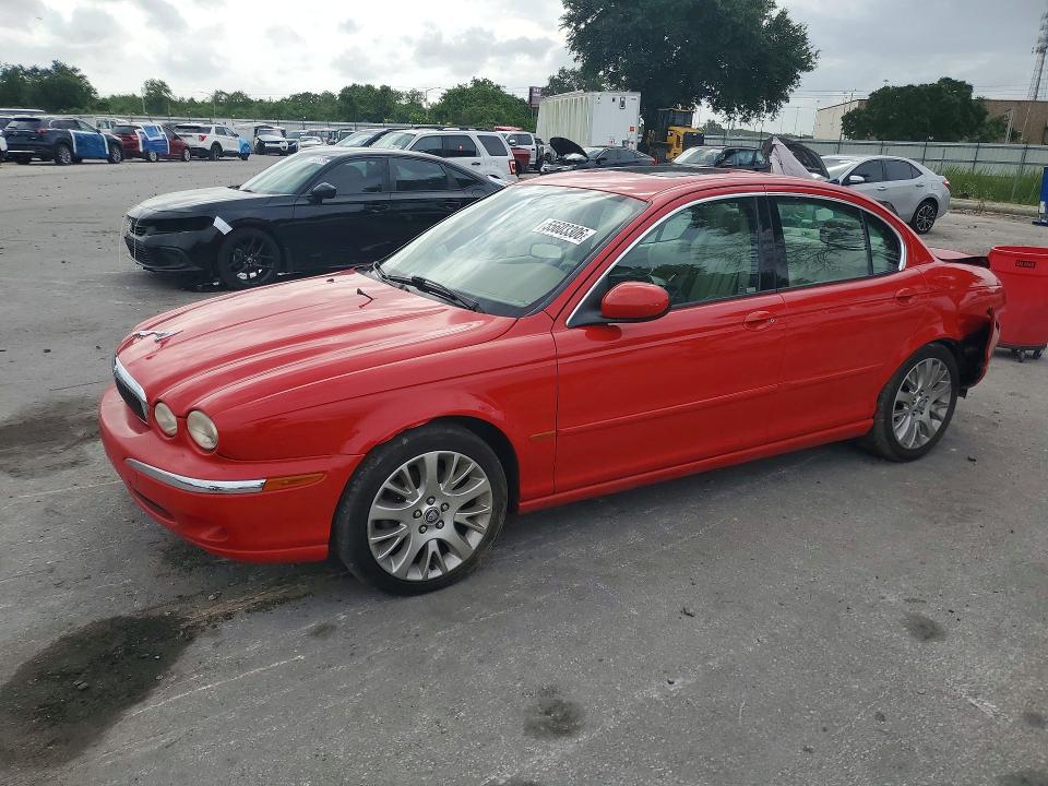 2003 Jaguar X type VIN SAJEA51D83XC92739 COPART salvage auction — REAR END, Fl - Cert Of Title Slvg Rebuildable, sold $10 on 2026-07-21 (photo 1)
