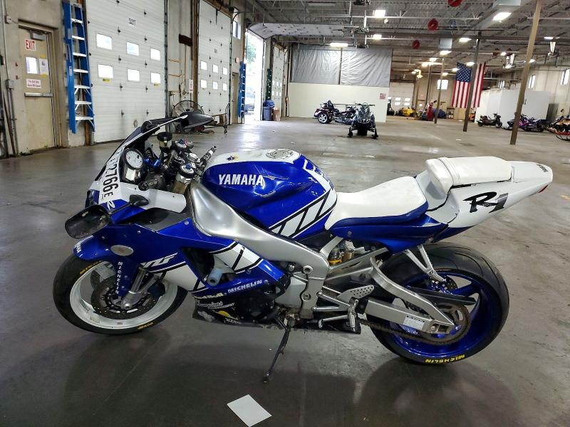 2001 Yamaha Yzfr1 VIN JYARN05E41A010843 COPART salvage auction — SIDE, MN - CERT OF TITLE-SALVAGE, sold $800 on 2026-07-28 (photo 3)