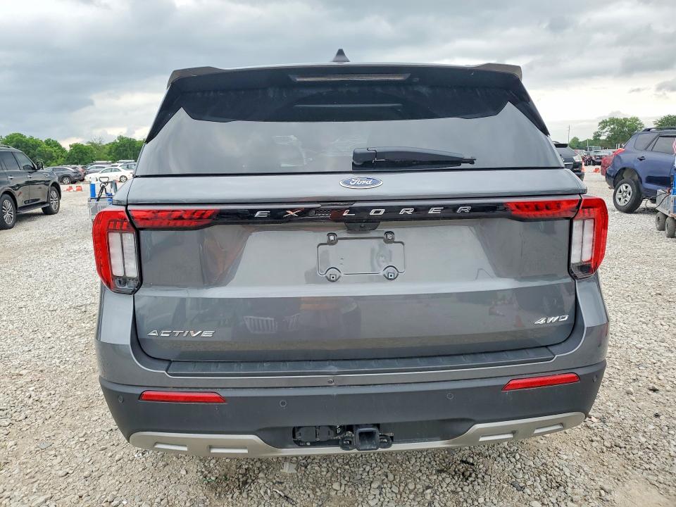 2025 Ford Explorer VIN 1FMUK8DH4SGA24804 COPART salvage auction — FRONT END, Oh - Cert Of Title-Salvage, sold $13,100 on 2026-08-21 (photo 6)