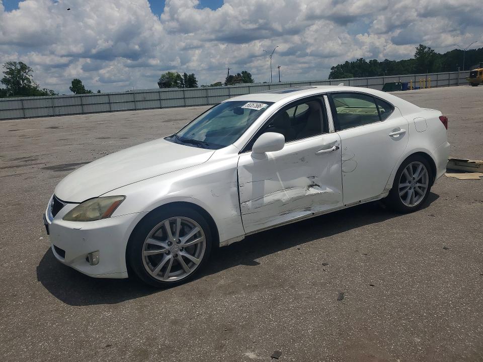 2007 Lexus Is VIN JTHBE262272007902 COPART salvage auction — SIDE, Nc - Salvage Certificate Of Title, sold $2,550 on 2026-07-02 (photo 1)