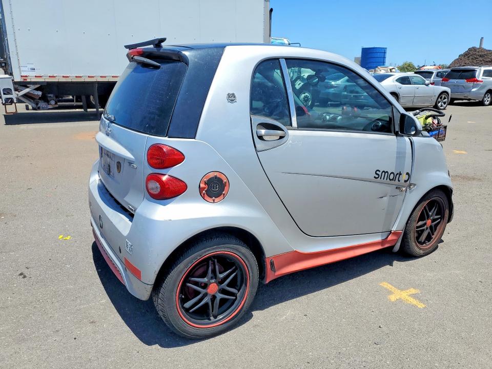 2013 Smart VIN WMEEJ3BA5DK683402 COPART salvage auction — FRONT END, Hi - Certificate Of Salvage, sold $1 on 2026-08-17 (photo 3)