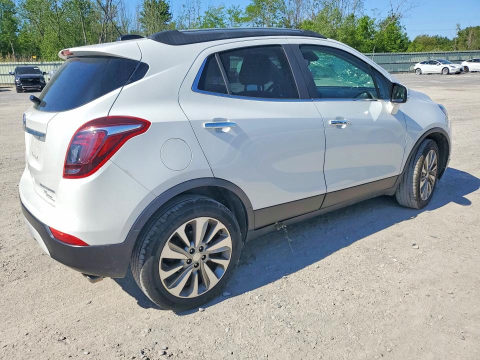 2017 Buick Encore VIN KL4CJASBXHB162856 COPART salvage auction — FRONT END, Ny - Mv-907A Salvage Certificate, sold $925 on 2026-07-06 (photo 3)