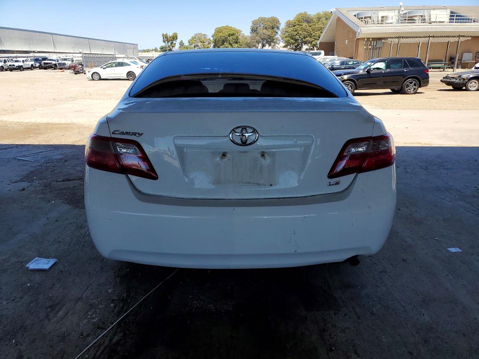 2007 Toyota Camry VIN JTNBE46K173004833 COPART salvage auction — FRONT END, CA - SALVAGE CERTIFICATE, sold $425 on 2026-07-21 (photo 6)